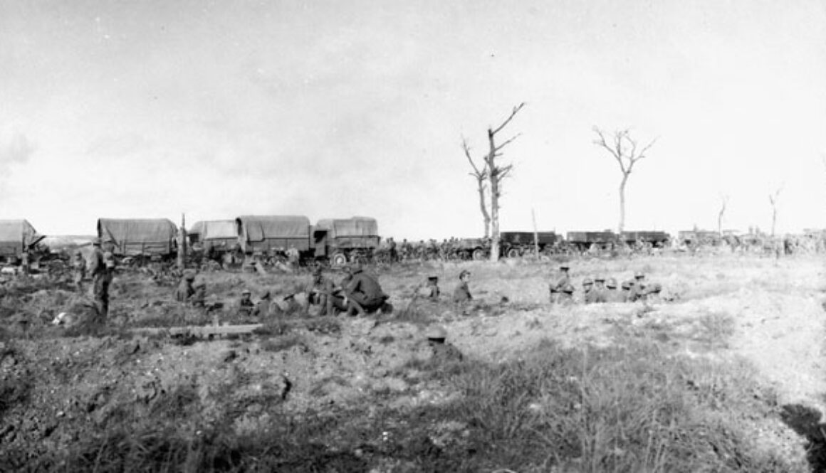 14_Canadians near Monchy [France] waiting to go forward. Advance East of Arras August, 1918